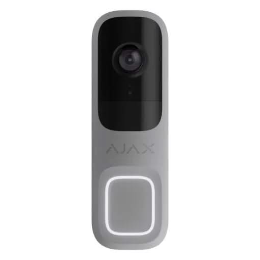 Ajax Systems DoorBell Light Grey, 4 MP Camera with built-in AI and PIR Sensor DEMOMOEL