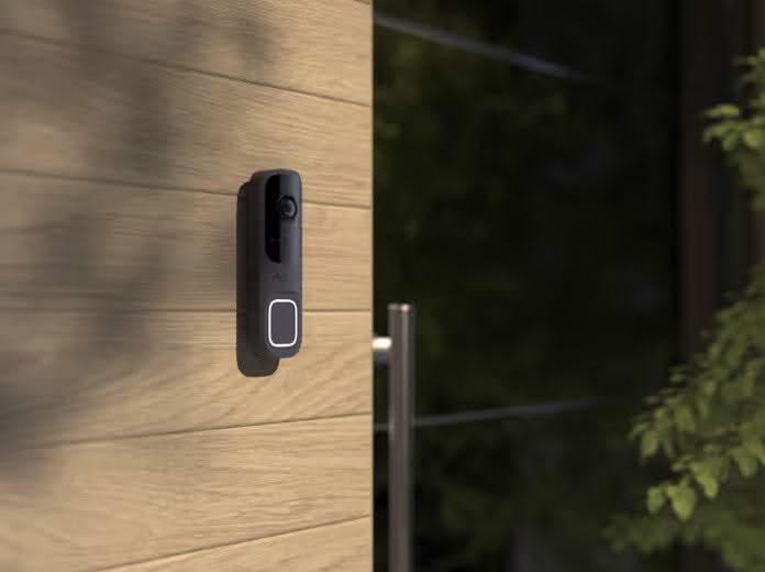 Ajax Systems DoorBell Light Grey, 4 MP Camera with built-in AI and PIR Sensor DEMOMOEL