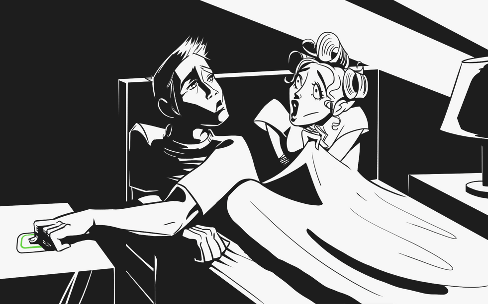 Ajax Systems Double bouton de panique (noir)