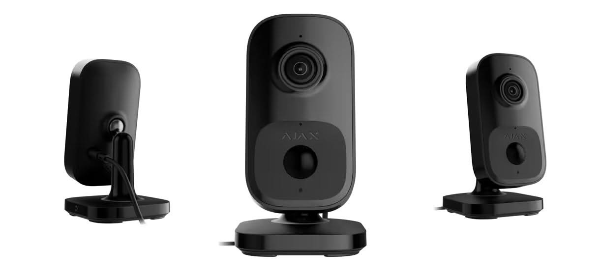 Ajax Systems IndoorCam, caméra Wi-Fi avec détecteur de mouvement PIR et technologie IA intégrée