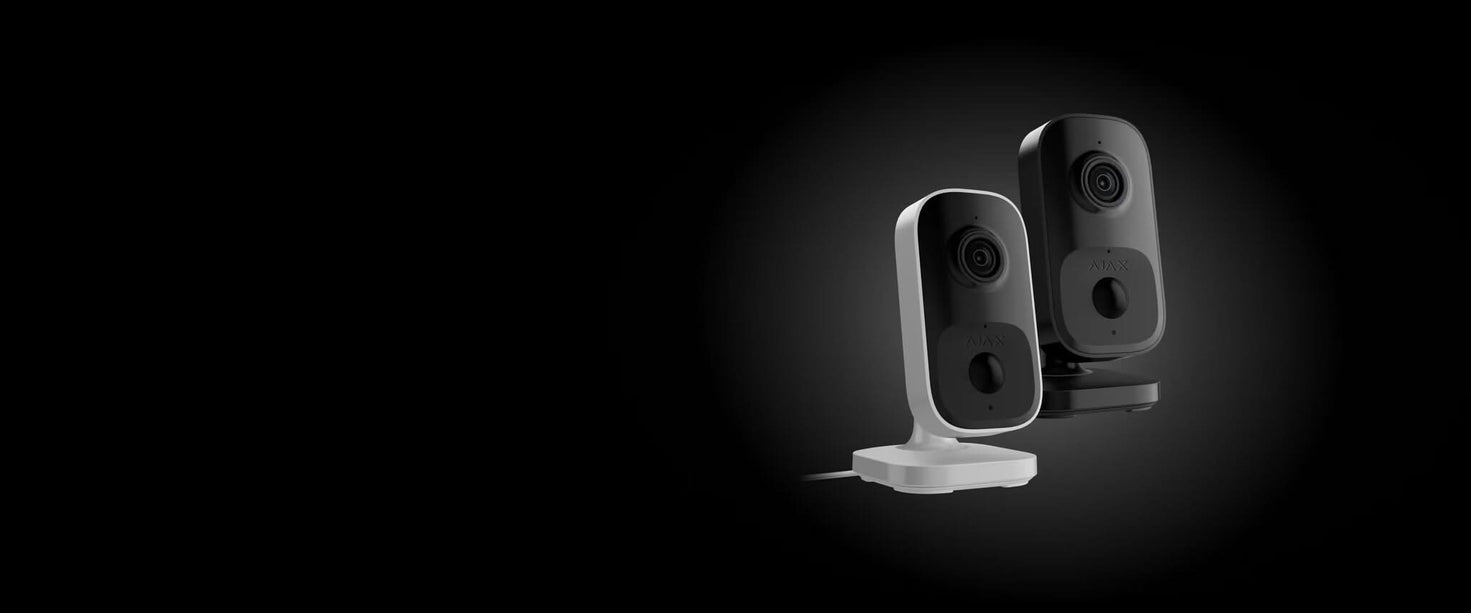 Ajax Systems IndoorCam, caméra Wi-Fi avec détecteur de mouvement PIR et technologie IA intégrée