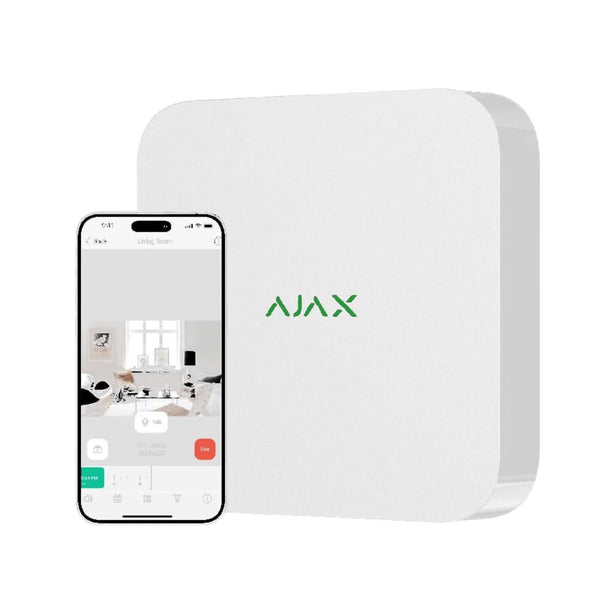 Ajax Systems Kit 2x Turret, NVR und Verkabelung