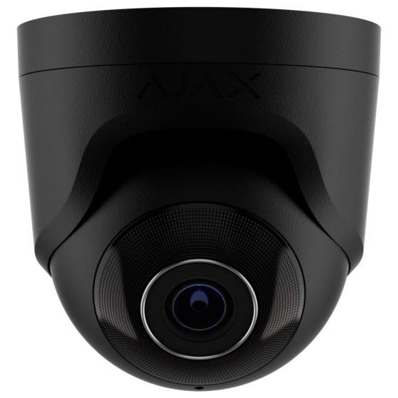 Ajax Systems Kit 4x Turret, NVR und Verkabelung schwarz