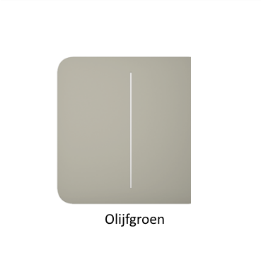 Ajax Systems Lichtschalter Seite Taste (2-Gang)