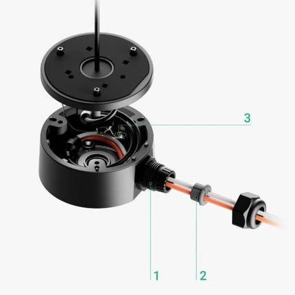 Ajax Systems Montagebox schwarz für Ajax Kameras