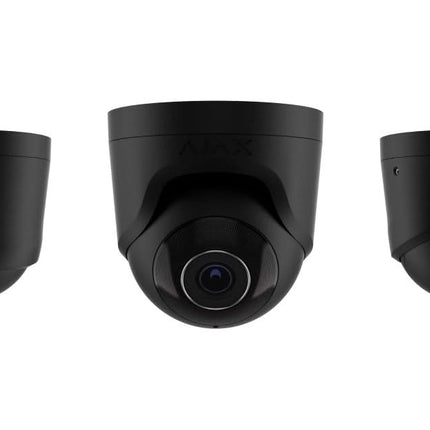 Ajax Systems TurretCam Black 5MP IP security camera