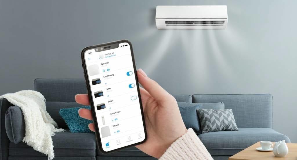 Ajax Systems Wallswitch unité d'interrupteur encastrée sans fil MODÈLE DE DÉMONSTRATION