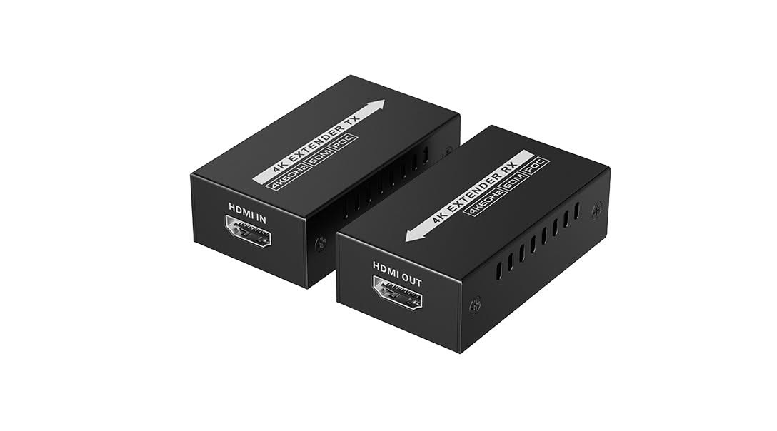 AlarmsystemExpert.co.uk 4K 60Hz HDMI Extender set small size