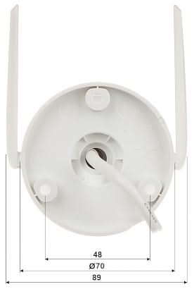 AlarmsysteemExpert.nl DS-2CV2041G2-IDW | 4 MP | WiFi | 30m IR | WDR | Mic/Speaker |