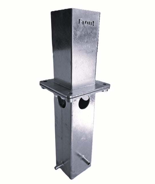 Alarm SystemExpert.co.uk Foundation Base + Mounting Base for Intercom Column 15x15cm