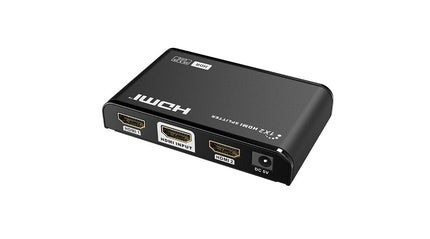Alarm SystemExpert.co.uk HDMI 2-Port Splitter, 4K 60Hz UHD