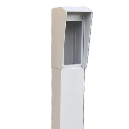 AlarmsystemExpert.co.uk Intercom column 230cm, 15x15cm Double layer powder coated