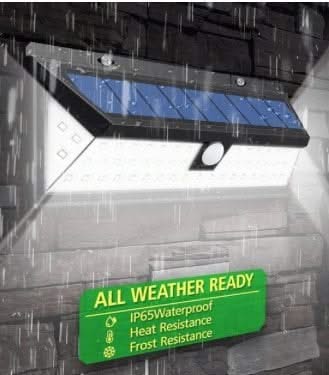 Alarm SystemExpert.co.uk outdoor LED scare light with sensor (wireless)