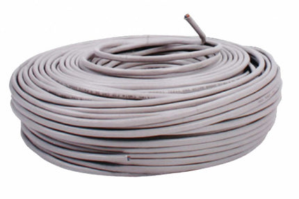 AlarmsystemExpert.co.uk Network cable CAT5e UTP, 50 mtr on reel, 100% copper, Solid cores