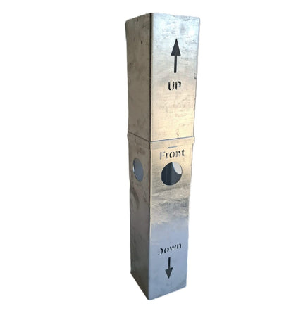 AlarmsystemExpert.co.uk Sliding Foundation Sleeve for Intercom Column 15x15cm