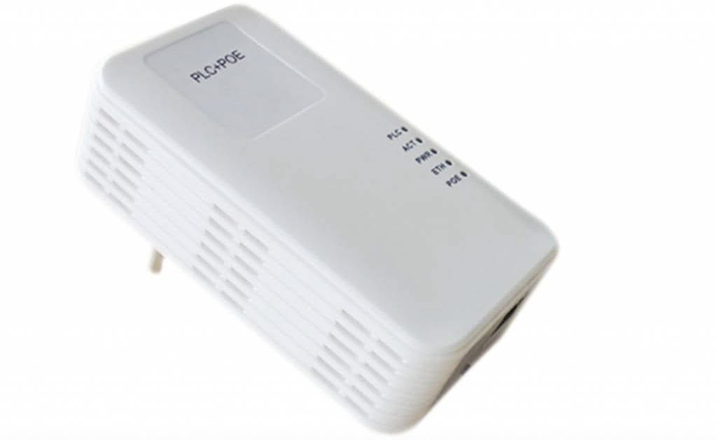 AlarmsystemExpert.de Powerline loser Adapter 1200Mbps mit PoE Funktion (3-phasig)