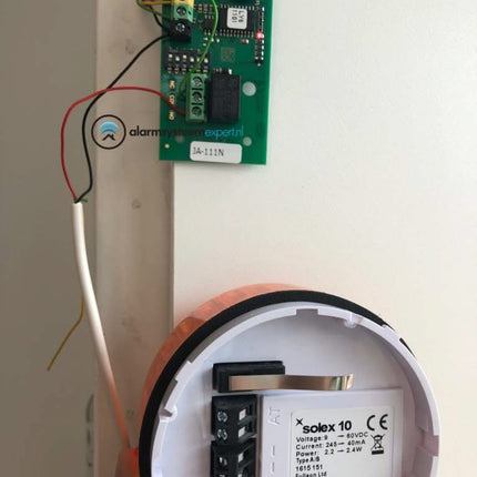 AlarmsystemExpert.co.uk Professionelles Blitzgerät, niedriges Modell + JB-111N