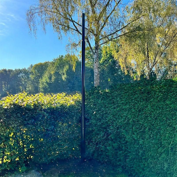 AlarmsystemExpert.co.uk Mât de caméra fixe de 4 mètres conique avec trappe d'inspection