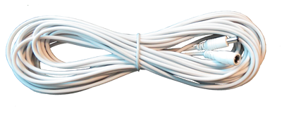 AlarmsysteemExpert.nl Verlengkabel voeding 12volt 12mtr wit