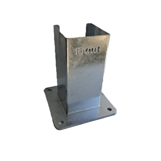 Alarm SystemExpert.co.uk Flat Mounting Base for Intercom Column 15x15cm
