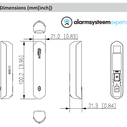 Dahua DHI-ARM310-W2(868) Drahtloses Eingangsmodul