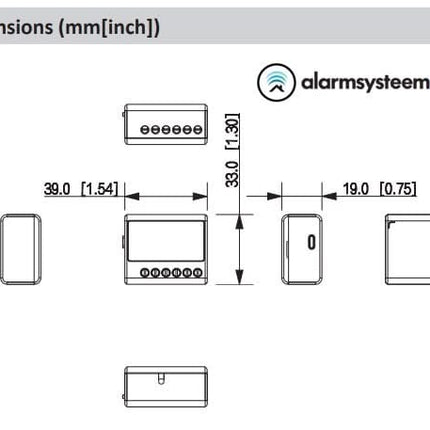 Dahua DHI-ARM7012-W2(868) Wireless relay 230V