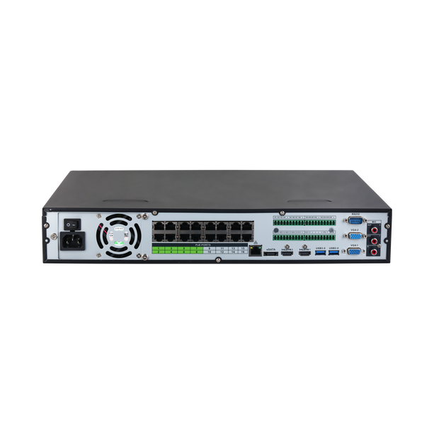 Dahua NVR5432-16P-EI, 16x PoE, Sans stockage, Convient pour 32 caméras IP