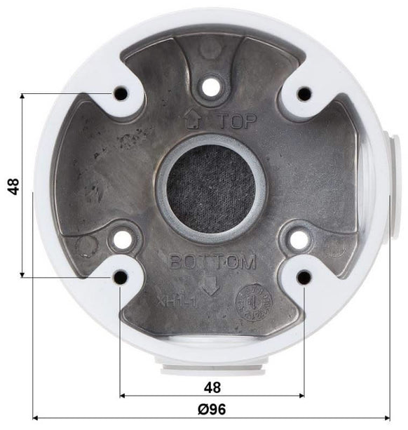 Dahua PFA13A mounting box for outdoor application