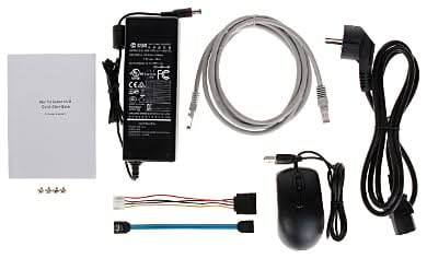 Dahua Set 3x Dome 4MP + Rekorder & Verkabelung