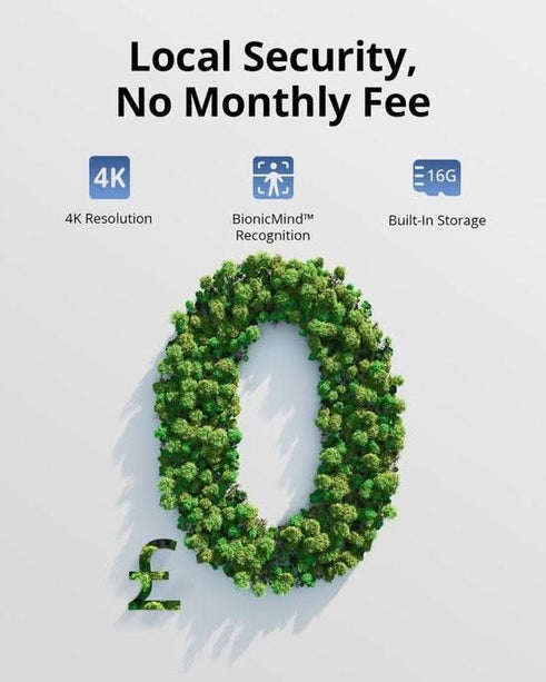 Pack 3 Eufy Eufycam E40 avec 3 caméras 2K sans fil et Homebase 3