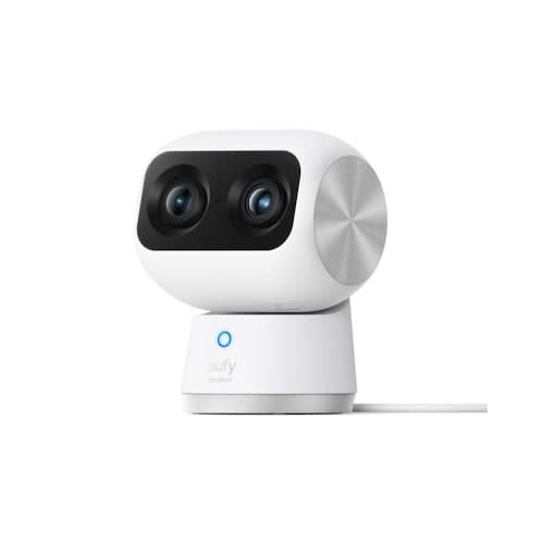 Eufy Indoor Cam S350, double objectif, 4K, zoom PTZ