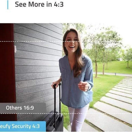 Eufy Videodeurbel S220 set draadloos met Homebase