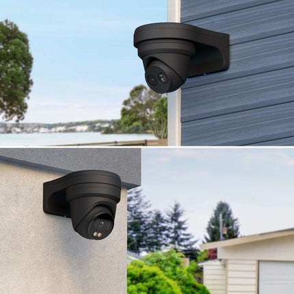 Hikvision DS-2CD2346G2H-IS2U/SL Black, 4Mp Darkfighter Eyeball, 2-way audio, Siren/Strobe LED