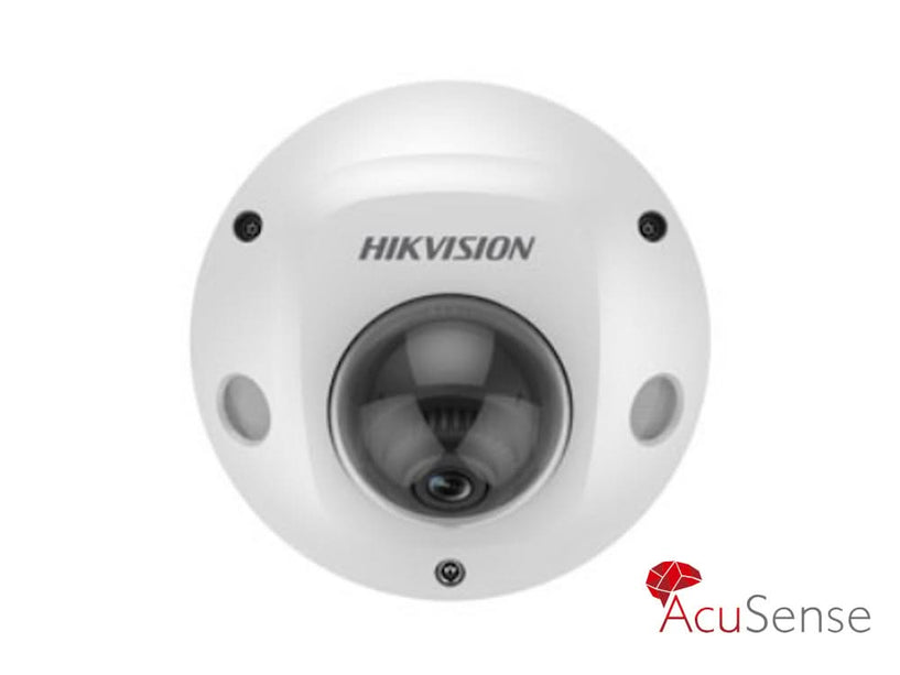 Hikvision DS-2CD2546G2-IS 4MP Dôme Acusense SD slot IR-Led PoE Microphone intégré