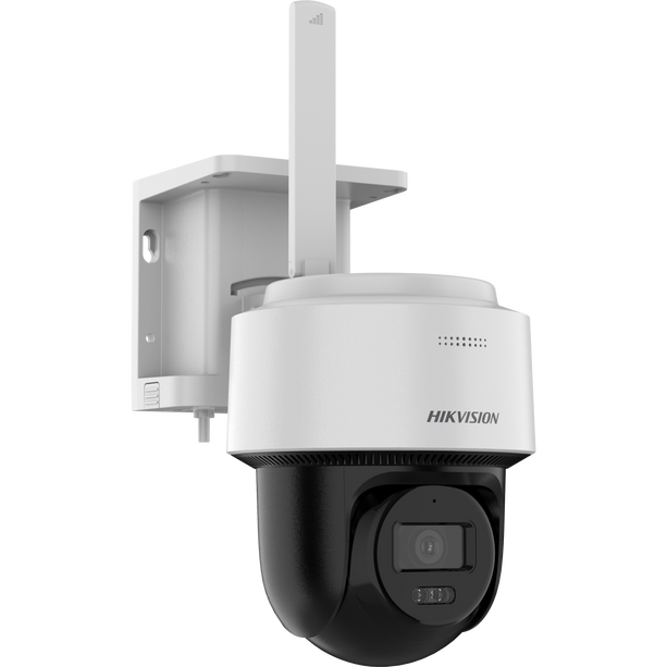 DS-2CFSP4/4G, 4MP 24/7 4G PT Camera met zonnepaneel - alarmsysteemexpert