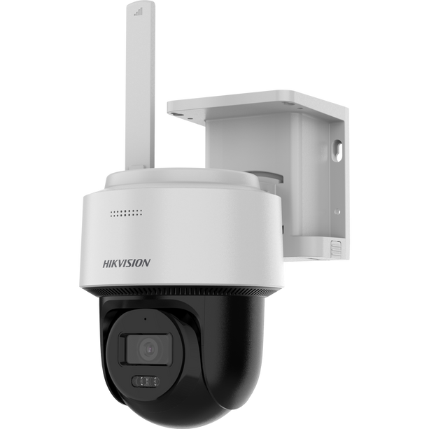 DS-2CFSP4/4G, 4MP 24/7 4G PT Camera met zonnepaneel - alarmsysteemexpert