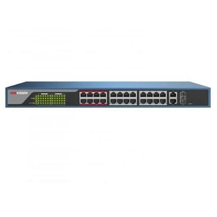 Hikvision DS-3E1526P-EI, 26 port Smart switch with 24x PoE, 1000Mb/Gigabit