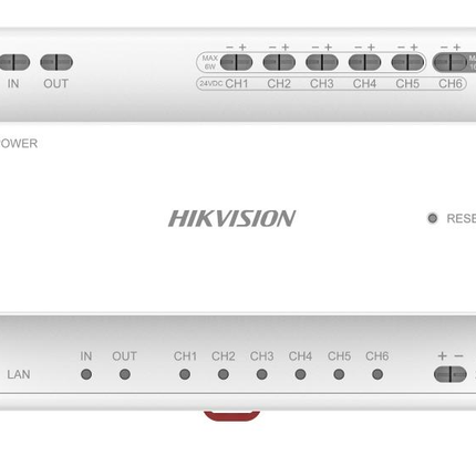 Hikvision DS-KAD706Y, Hikvision 2-Draht Master Video/Audio Verteiler