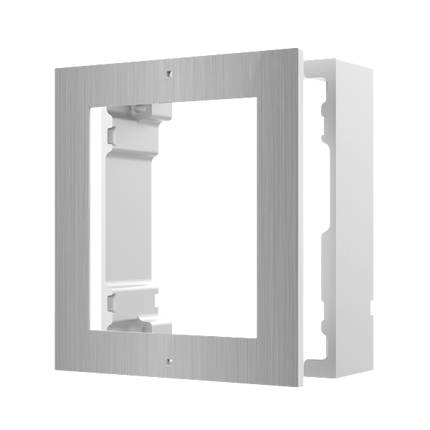 Hikvision DS-KD-ACW1/S modular intercom surface mount frame 1 module stainless steel
