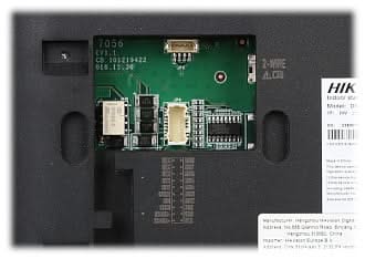 Hikvision DS-KH6320-WTE2 Station intérieure 2 Wire 7'' Écran de 7 pouces