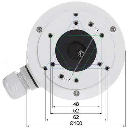 Hikvision Mounting Box DS-1280ZJ-XS