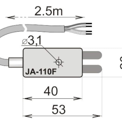 Jablotron JA-110F Détecteur de débordement d'eau pour bus