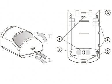 Jablotron JA-110P BUS PIR Bewegungsmelder - ECO