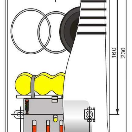 Jablotron JA-111A BUS external siren base