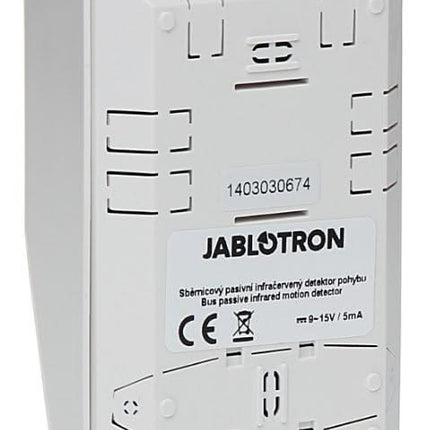 Jablotron JA-120PB BUS combiné à un détecteur de mouvement PIR et de bris de glace