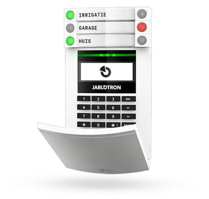 Jablotron JA-154E wireless control panel with LCD screen, keypad and RFID