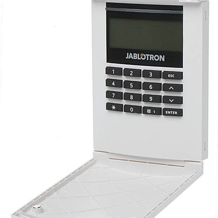 Jablotron JA-154E wireless control panel with LCD screen, keypad and RFID