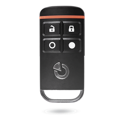 Jablotron JA-154J MS II, télécommande MultiSystem, 4 boutons