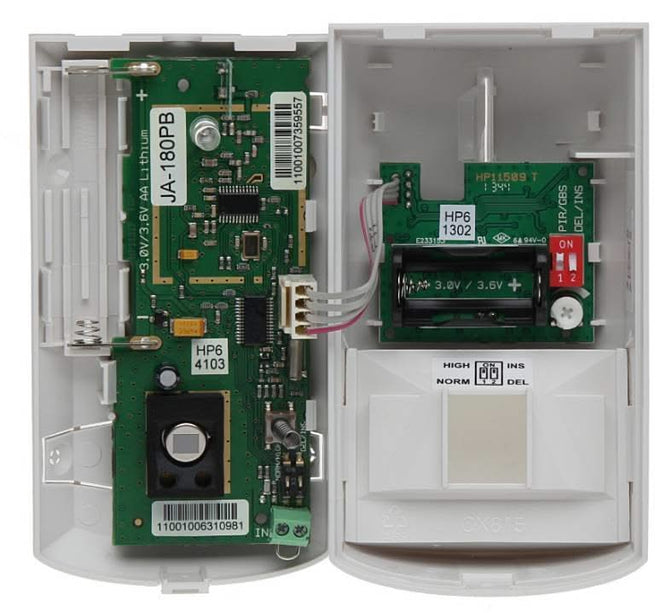 Jablotron JA-180PB Détecteur de bris de glace et PIR sans fil