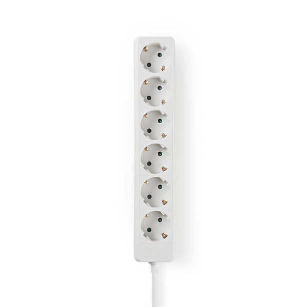 Nedis Socket outlet with protective earth, 16 A, 6-way, 3m